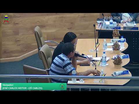 01ª REUNIÃO ORDINÁRIA, referente à Sessão Legislativa de 2025. Legislatura 2025/2028