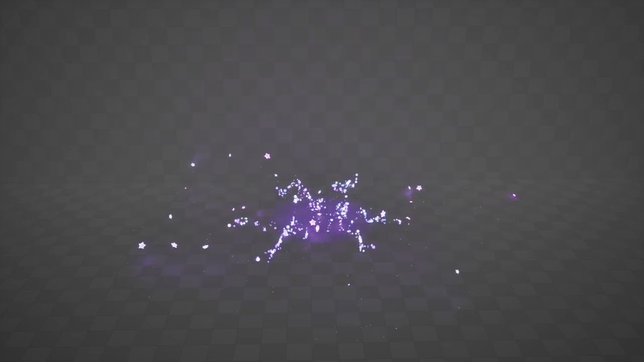 Cute Magic Stars VFX preview