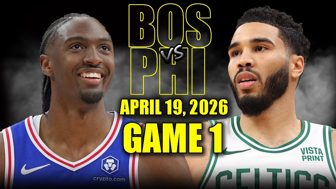 4월 20일 필라델피아 VS 보스턴 농구하이라이트