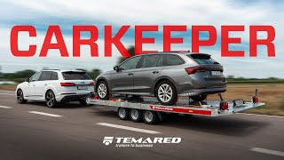 Sklopný autopřepravník TEMARED CARKEEPER 5820/3 3,5T VDI 2700