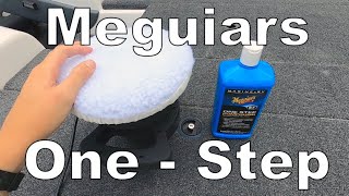 FIX BOAT SCRATCHES EASY! - How To Use Meguiar&#39;s 67
