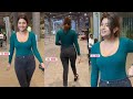 Anjali Arora Huge Tight Figure In Fitting Jeans And Tshirt