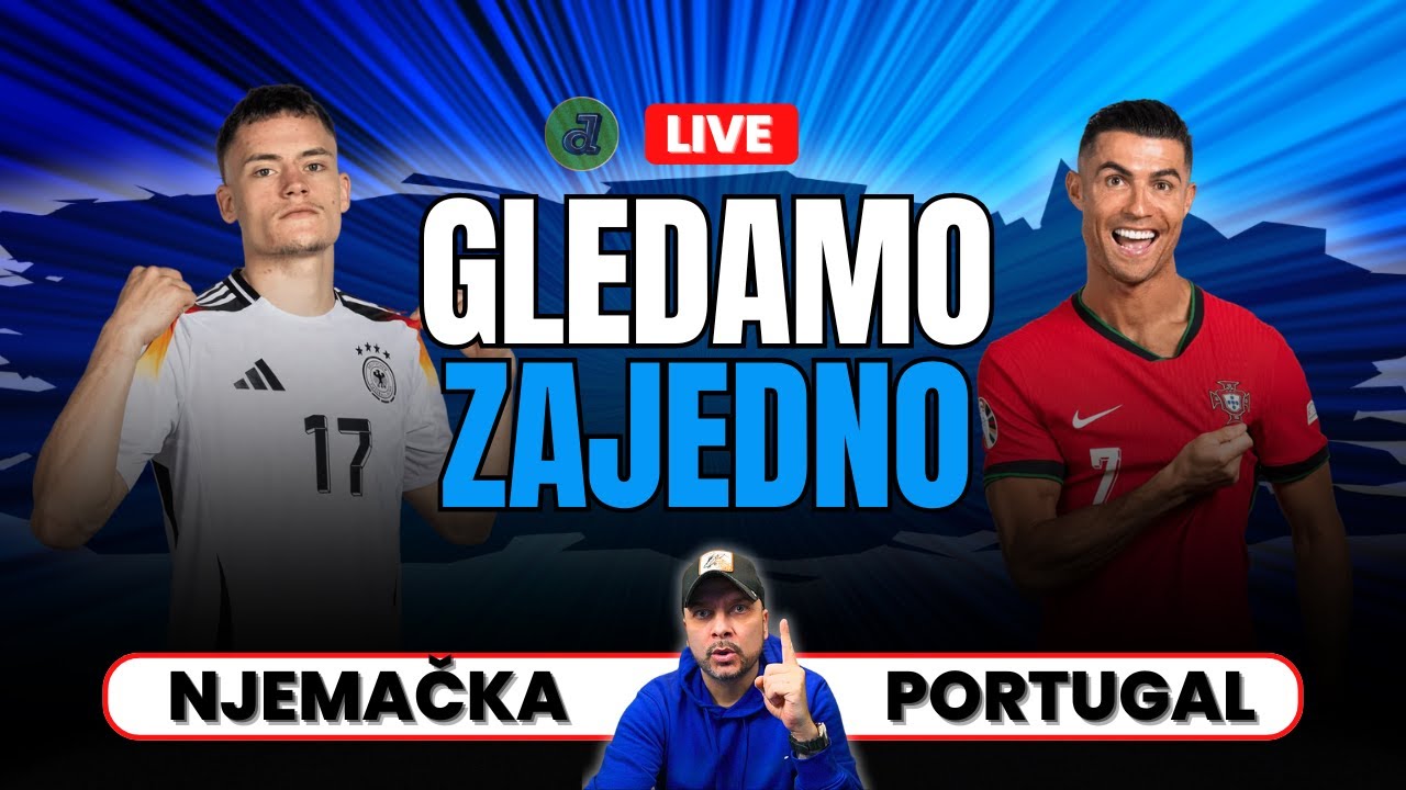 NJEMAČKA vs PORTUGAL 1:2 (LIVE)! POLUFINALE LIGE NACIJA!