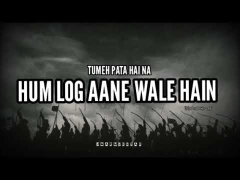 Hum Log Aane Wale Hain ||Slowed+Reverb|| Umar Mukhtar || #edit #motivationalvideo #youtubevideo