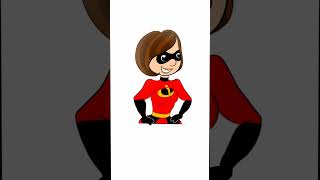 Download lagu ❤💛Desenhando a mulher elástica!👩🏽🖤(Os incríveis) mp3