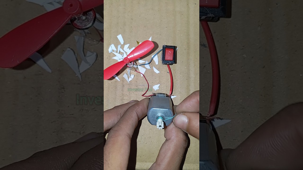 Dc motor to drone motor new power transfer project