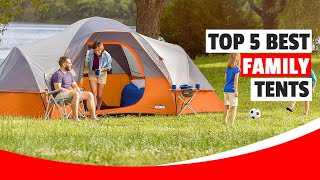 Top 5 Best Large Family Tents for Camping and Outdoor Adventures