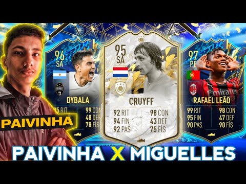 PAIVINHA vs FdoABC MIGUELLES - FUT CHAMPIONS - STREAMER X PRÓ || FIFA 22