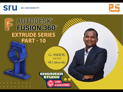 Autodesk Fusion 360 Extrude Tutorial | Extrude Series – Part 10