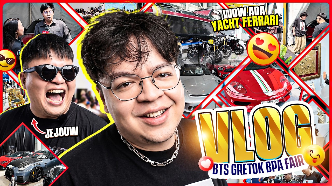 BTS GRETOK GREBEK GUDANG RAMPASAN  MOBIL MEWAH SITAAN NEGARA - DEANKT VLOG