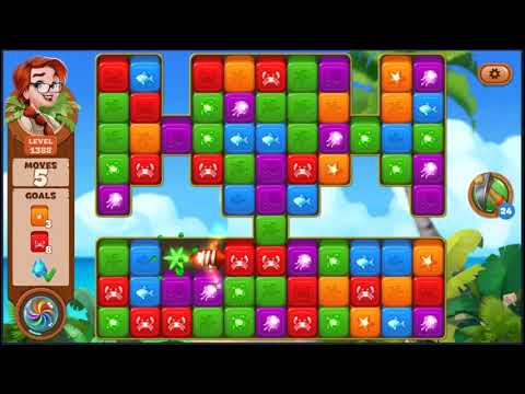 Lost Island Blast Adventure Level 1388 - NO BOOSTERS 🏝️ | SKILLGAMING ✔️