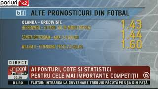 ALTE PRONOSTICURI: 20 de pariuri din fotbal pentru weekend!