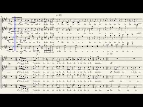 Dance of the Sugarplum Fairy - Pentatonix (Sheet Music)