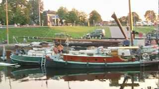 preview picture of video 'Oude schepen herleven in de haven van Hattem'