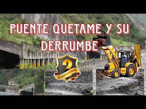 UN  AÑO MAS  DEL DERRUMBE🪨⛰️PUENTE QUETAME - VIA AL LLANO🛣️🎂