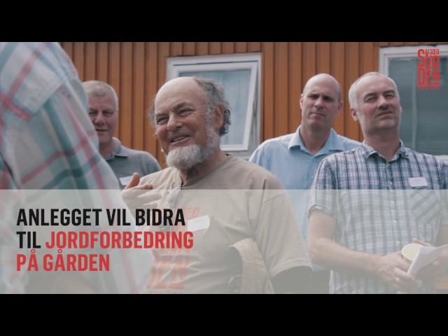 Norges første biokullanlegg åpnet i Vestfold i juni 2017