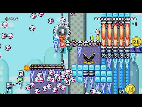 A short automatic level ^_^ by JOSHIII - Super Mario Maker 2 - No Commentary 1by