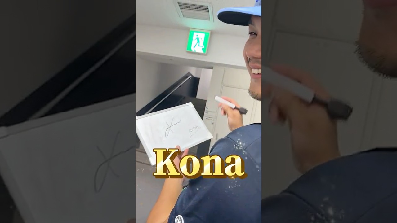 【紹介シリーズ！】高橋光成投手のサイン、なんて書いてるの？？