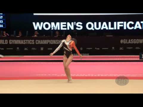 WEVERS Lieke (NED) - 2015 Artistic Worlds - Qualifications Floor Exercise