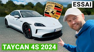 Essai Porsche Taycan 4S 2024 : la fin justifie les moyens !