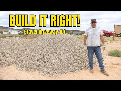 The RIGHT Way to Build a Gravel Driveway (No Ruts, No Regrets)