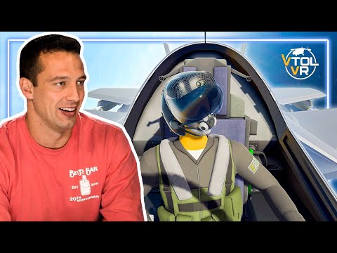 Pilot Reacts to VTOL VR