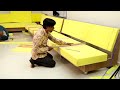 Making Corner Sofa 😊❤️ #Fun #DIY #Sofa