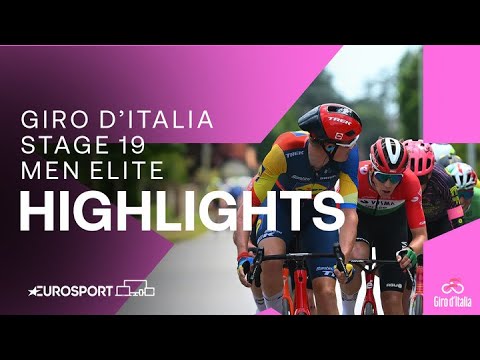 WINS FROM THE BREAKAWAY 🔥 | Giro D'Italia Stage 19 Race Highlights | Eurosport Cycling