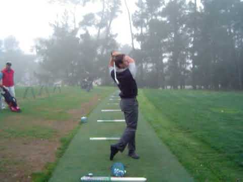 Jaacob Bowden Golf Swing - Face On - 2004