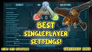 The BEST ARK Singleplayer SETTINGS and MODS – March 2020 Guide | WORKS ON ALL MAPS (PC, XBOX, PS4)