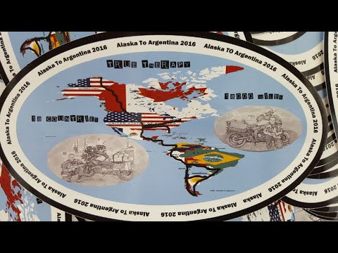 2017 Alaska To Argentina True Therapy Motorcycle Trip Full Video
