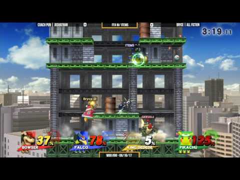 WBB# 88   Free For All   Bryce vs All Fiction vs Joshathan vs Coach Pun