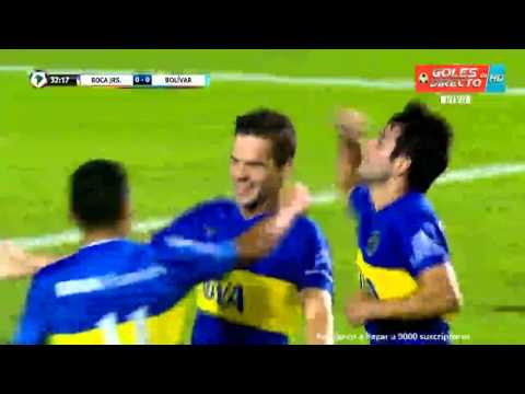 Boca Juniors vs Bolivar  Gol de Gago 1-0 |  Copa Libertadores