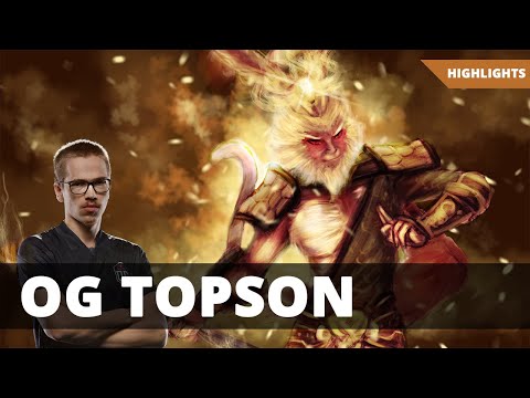 OG Topson Monkey King - Dota 2 Pro Gameplay Patch 7.23