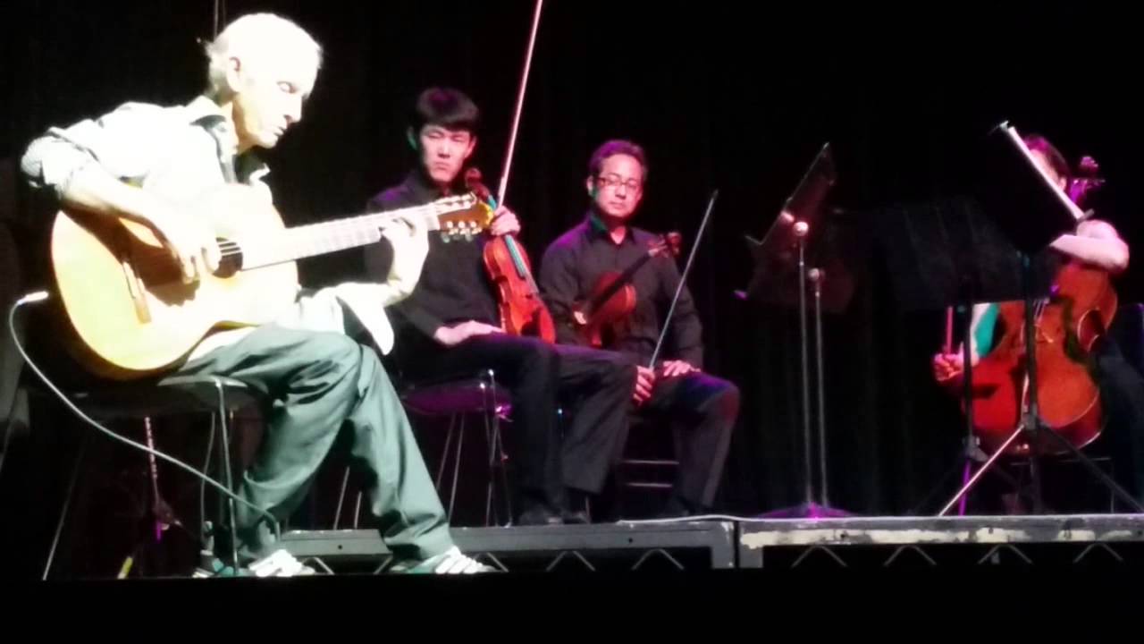 Robby Krieger spanish caravan with LA Philharmonic Quartet @music lifeboat - YouTube