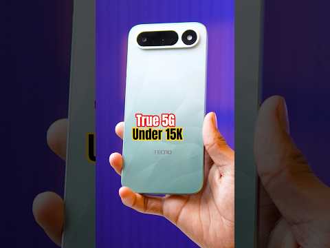 Thumbnail for Most Premium 5G Phone under 15K🔥 Tecno PopX 5G Review