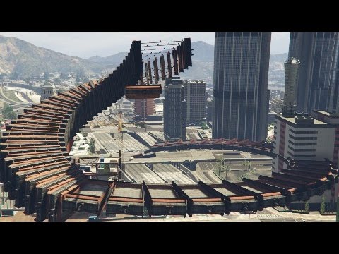IMPOSSIBLE SPIRAL WALLRIDE (GTA 5 Funny Moments)
