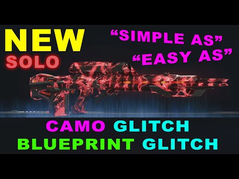 🟢 NEW 🟢 SOLO CAMO SWAP GLITCH, NEW BLUEPRIT PULL GLITCH FOR WARZONE BO7, NO BROKEN ACCOUNTS REQUIRED