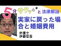 相模大野の弁護士相談／【離婚】実家に戻った場合と婚姻費用