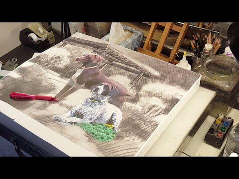 Daily Art Adventure 179. Cheating! Transferring A Drawing