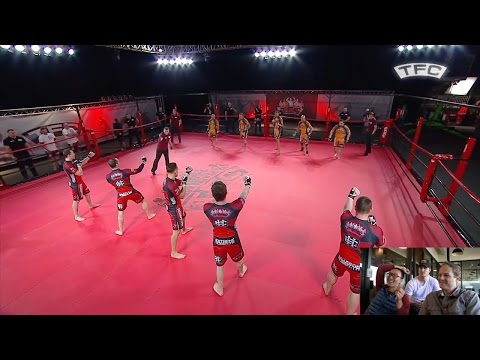 BJJ vs Boxing: 5 vs 5 MMA Match - Brazil vs UK