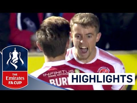 Stoppage Time Winner From 10-man Fleetwood! | Chorley 1 - 2 Fleetwood Town | Emirates FA Cup 2017/18