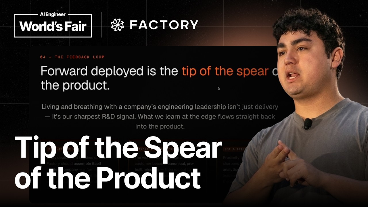 Factory's Eno Reyes on Engineering AI Agents - AI Engineer