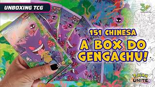 ABRI A BOX DO GENGAR! Pokémon 151 Chinesa: Vale a pena?