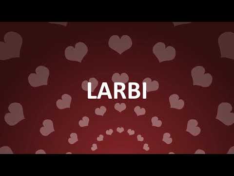 HAPPY BIRTHDAY LARBI