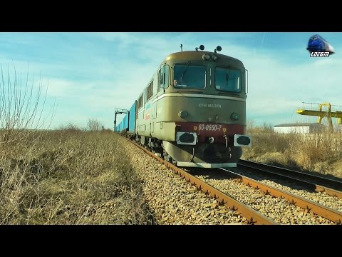 060-DA 60-0650-7 cu/with Mecanic Super Engineer & Tren CFR MARFA Train in Gaesti - 23 February 2017