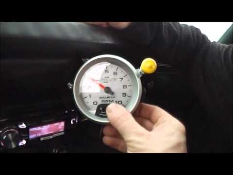 Setting Auto Meter Tach.