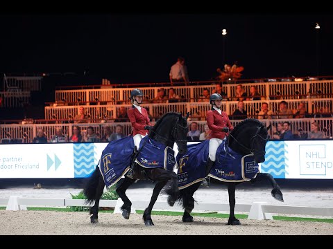 Stal Okkema wins Pas de Deux - Indoor Friesland