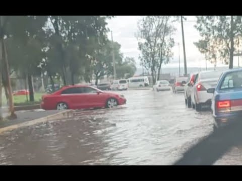Continúan los problemas, por las intensas lluvias en distintas zonas de Chalco