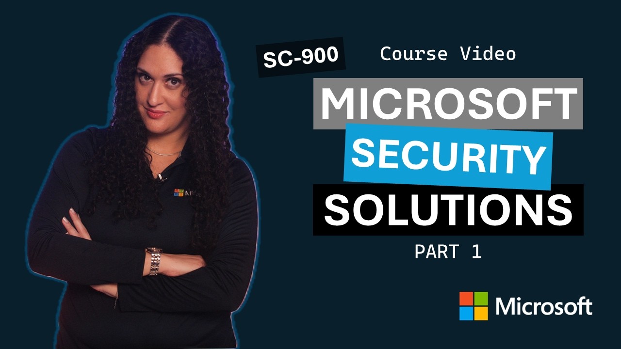 Introduction to Microsoft security solutions: Part 1 | SC-900 | Episode 4